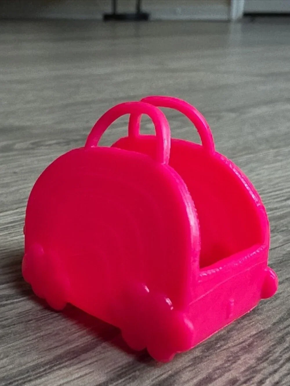 Just Play Barbie Deluxe Pet Dreamhouse Replacement Pet Carrier / Rainbow, Used